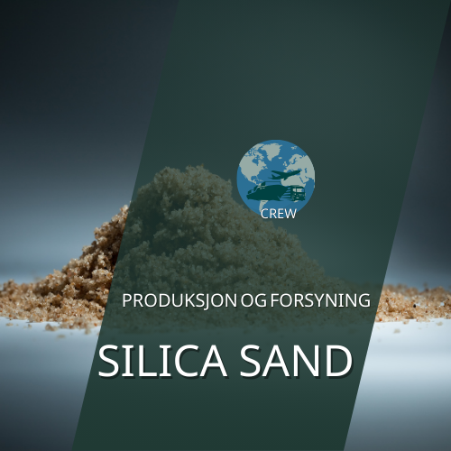 Produksjon og forsyning silica  sand